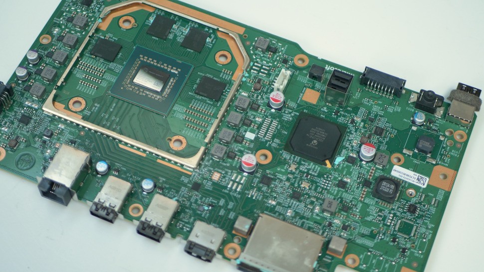 And here's a final look at a fully naked Series S motherboard - it's a superb design
