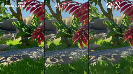 It's curious to note that once again we have an Xbox port for PS5 with differences in shadow rendering.