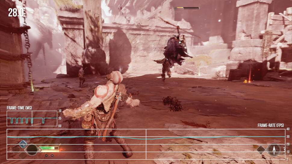 In certain scenes, however, performance can slip below 30fps resulting in minor drops that reduce the fluidity of the action