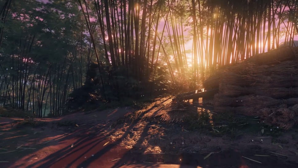 Ghost of Tsushima's unique art style delivers a detailed but dreamy open world