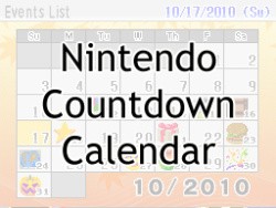 Nintendo Countdown Calendar Cover