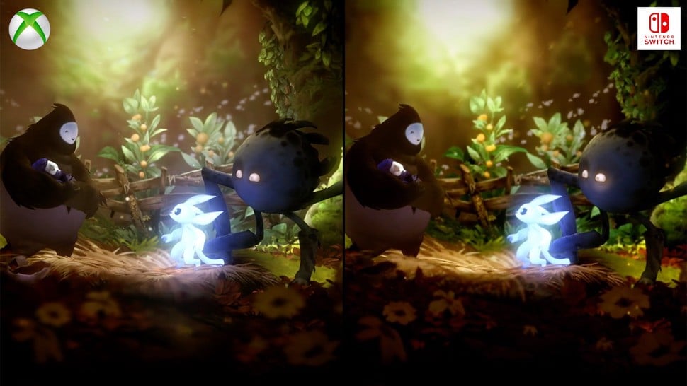 It's not quite as sharp, but Switch delivers a nigh-on flawless port up against the Xbox One original