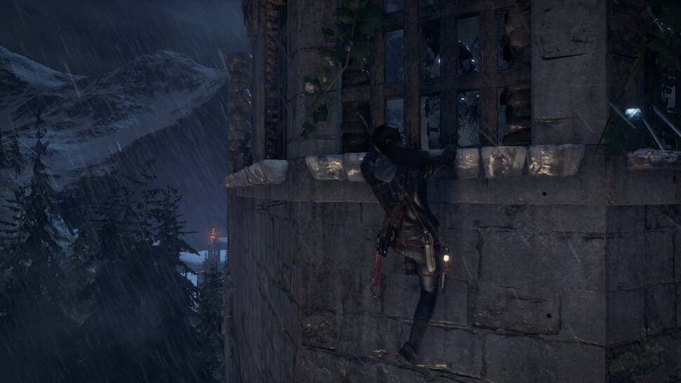 Anisotropic filtering is variable and often produces results as you see here