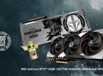 MSI Announces Star Wars Mandalorian-Themed Limited Edition RTX 5080 Graphics Card with Grogu Support Bracket