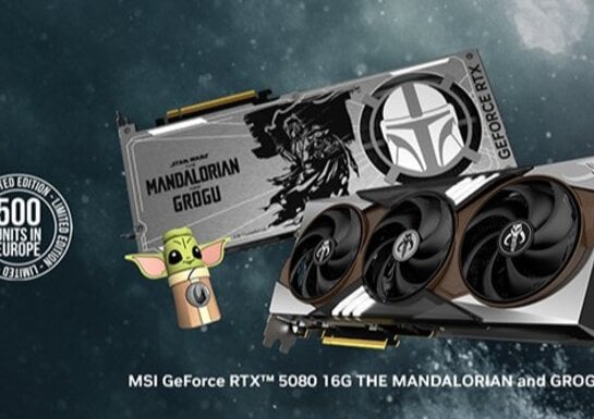 MSI Announces Star Wars Mandalorian-Themed Limited Edition RTX 5080 Graphics Card with Grogu Support Bracket