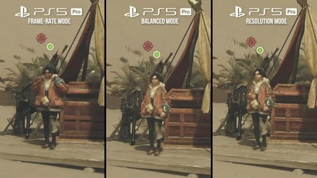 Comparing the three modes, their resolution is the biggest differentiating factor - and frame-rate, of course.