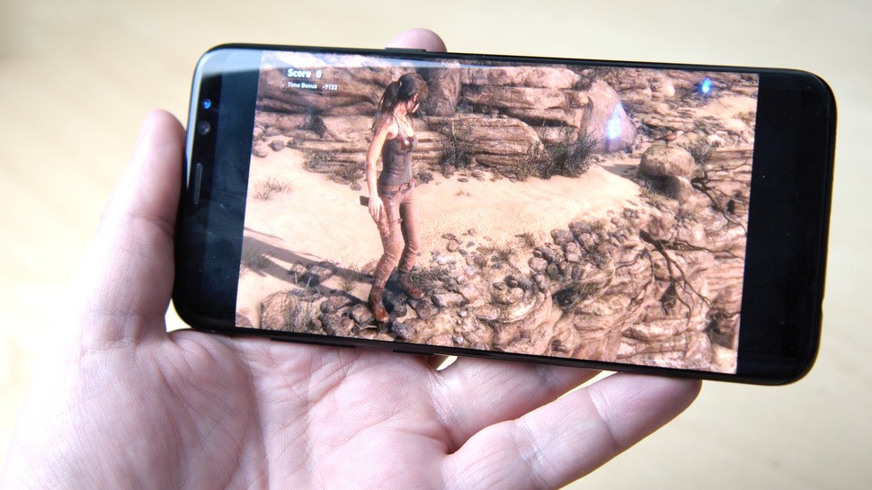 PC gaming in the palm of your hand? That's what the Steam Link app delivers, though the reality is a little less practical - a paired controller is required to make this work