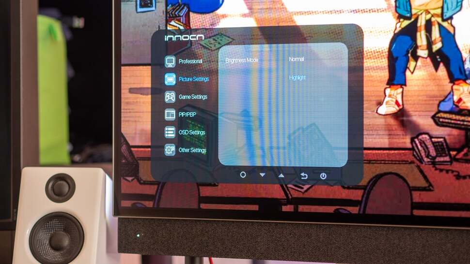Here's what the OSD looks like for the 48Q1V