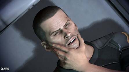 Shadowing still isn't completely ideal when viewed at close range, but the refinements made for the PS3 version of Mass Effect 2 produce a tighter, arguably more realistic effect.