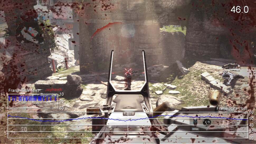 PS3's multiplayer mode has serious frame-rate issues. Most stages (such as Instinct) run between 45 to 60fps, making it one of the most uneven Call of Duty experiences