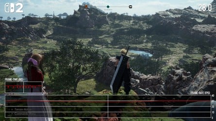 Performance on Switch 2 is largely good, but NPC-dense areas and the open world can occasionally cause small dips. Click to enlarge. 