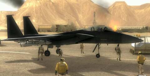 Some of the cutbacks and omissions on PS3 are so slight, you wonder why they were made at all. What's with the flat roofs on the top shots, and the cut afterburner ground lighting below?