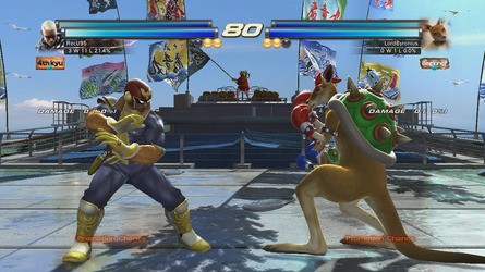 A quartet of examples of the Nintendo themed costumes Namco-Bandai has added to the Wii U version of Tekken Tag Tournament 2.