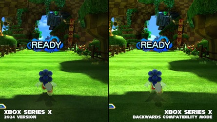 Sonic Generations is only available on PS4 and PS5 as part of this new release, but on Xbox Series X you could also conceivably play the 360 version using back-compat. The changes? A clearer 4K UI, a save game system, faster loads and remade 4K cutscenes make the new version a better choice, though the game visuals are identical.