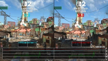 DLSS definitely seems to improve performance over the launch TAA version we previously tested, but it can't solve the game's CPU-limited nature. That said, there is perhaps some evidence that the stutters here have improved. Click on the thumbnails for higher resolution.