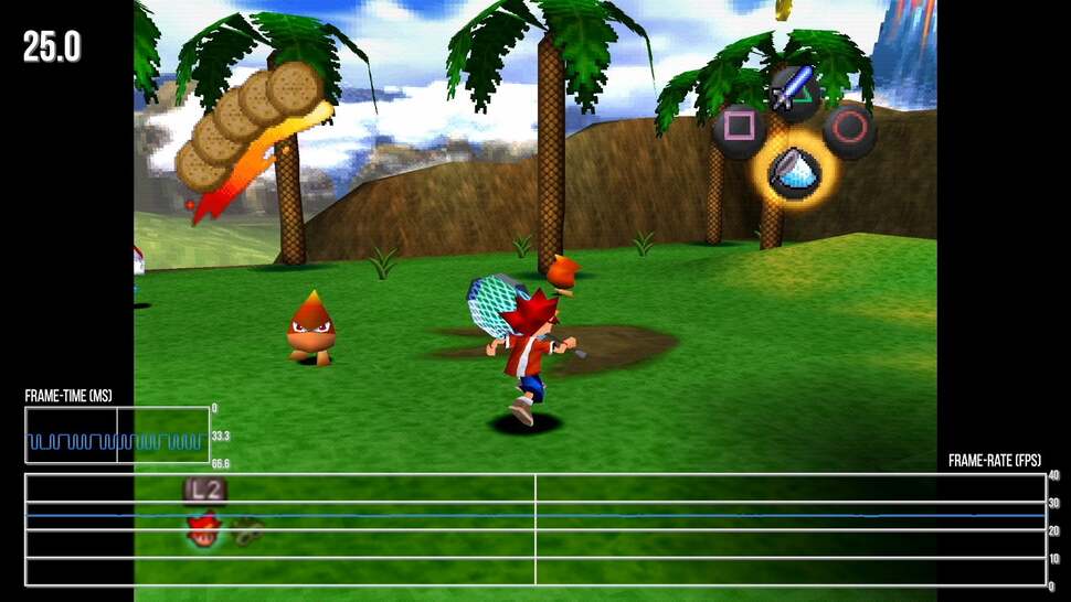 It's confirmed then. While some titles in the collection are proper 60Hz renditions, several titles - including Ape Escape - are PAL versions, on the Asian service at least. This means that 60fps games run at 50fps, 30fps titles at 25fps. Within the 60Hz output of a modern console, the stutter is unacceptable