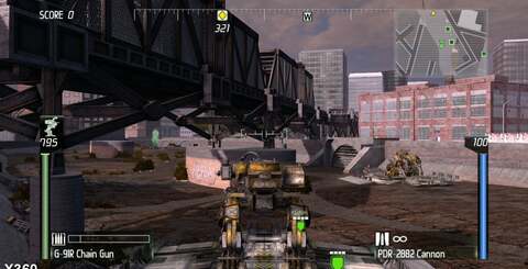 Anti-aliasing implementation apart, the two games look almost completely identical. The differences we do see tend to be rather slight: bugs or oversights, perhaps. Here, transparencies on the bridge fencing appear to be better realised on PS3, but bizarrely an entirely different ground texture appears to have been dropped in.