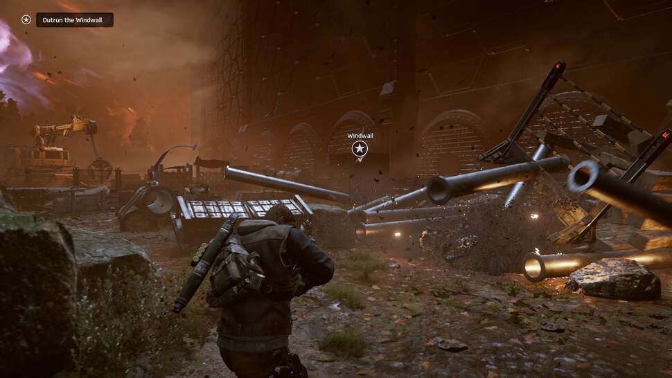 The wind and physics systems can enable some impressive effects while motion blur helps accentuate the animation