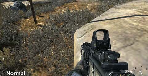 Most console ports forgo multiple texture quality levels, but Modern Warfare 2 still includes this. On the 'extra' detail level, you get a 'better than console' look, although the extent of the difference is variable from scene to scene.