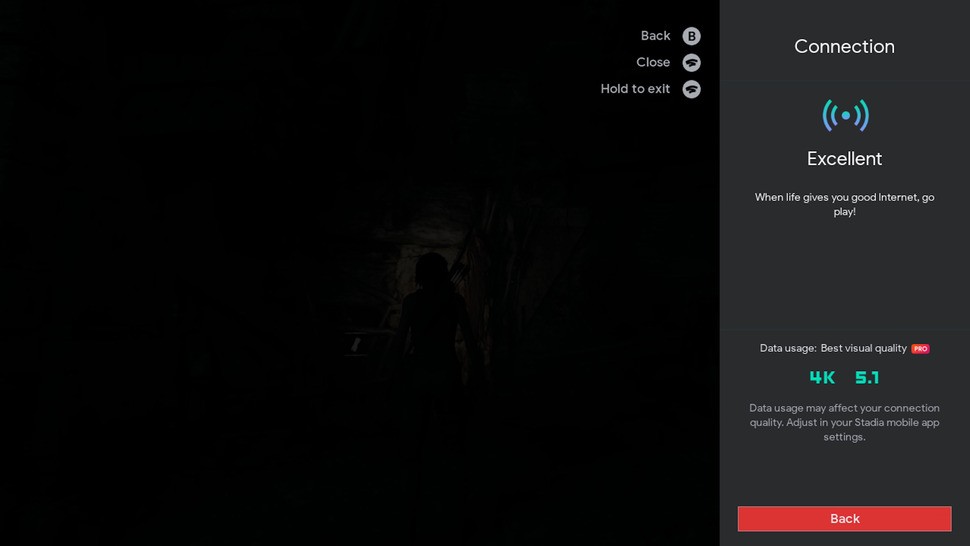 Connection status is key. We found some issues even with a 'good' rating, with 'great' or 'excellent' providing a better experience all around