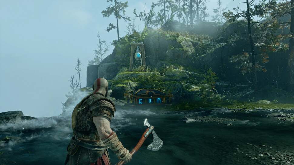 Water reflections are one area of weakness we observed in the footage, though the turbulent nature of the stream does help conceal this limitation. Perhaps things will appear differently in less active bodies of water?