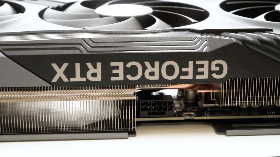 The 12VHPWR socket returns - a touch unnecessary for this card, perhaps, especially considering its vast size