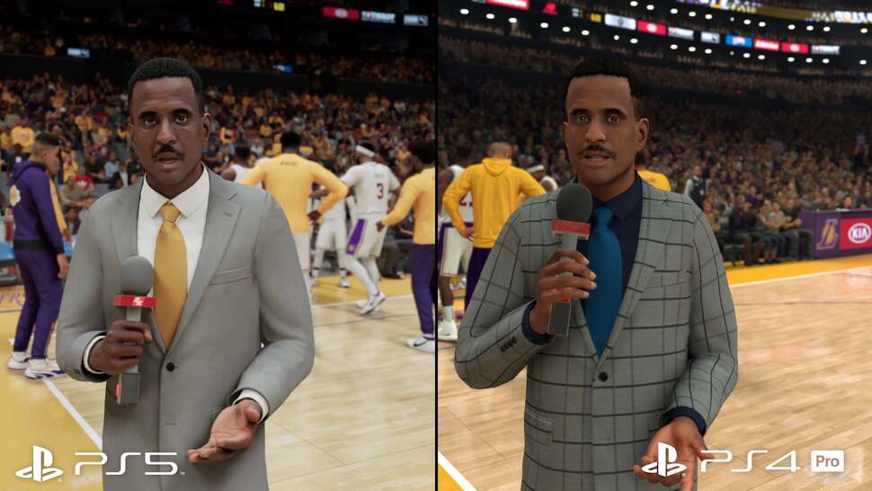NBA 2K21 - PS5 vs PS4 Pro