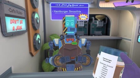 Dungeons of Eternity, Gunman Contracts: Stand Alone and Stellar Cafe are three third-party VR games launching alongside Frame. Dungeons of Eternity and Stellar Cafe are standalone titles, while Gunman Contracts relies on PC streaming. Click to enlarge. 
