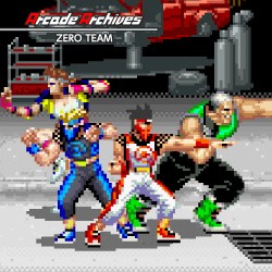 Arcade Archives Zero Team Cover