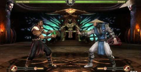 Mortal Kombat operates at native 720p on both platforms - except in the case of Shao Kahn's Throne Room, where it appears that the game runs at 680p on PS3. It's a bit of a mystery bearing in mind how close the two versions are elsewhere. Here you can also see the different emphasis in lighting on projectile attacks too.