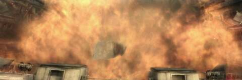 While there's an overall sense of superior quality cinematics in the PS3 version of Vanquish, side-by-side comparisons don't really tend to show much in the way of difference.