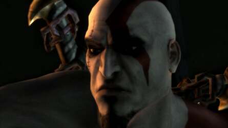 Ready at Dawn completely re-rendered all the cinematics from both PSP God of War titles into full 1080p for the new collection (click through for full HD shots). The result isn't a complete success but it's undoubtedly an enormous improvement over what we saw in the first God of War Collection.