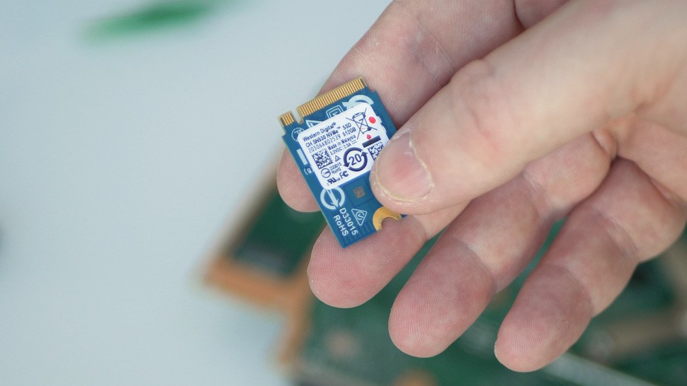 We've seen Sandisk models out there, but our Series S came with a CH SN530 SSD