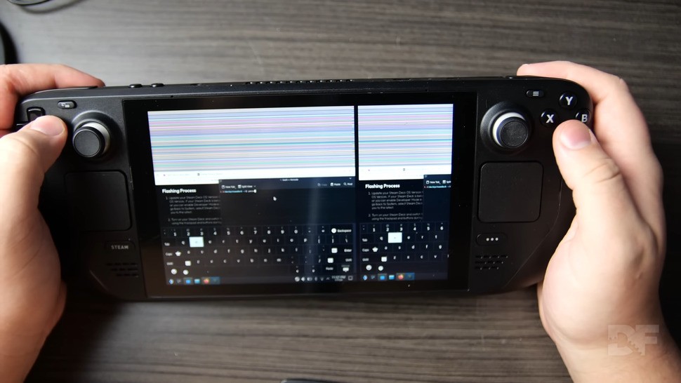 Installing new BIOS versions for the DeckHD when the Steam Deck receives an upgrade isn't much fun - and neither is physically installing the panel, though our unit came fully completed for us. Still, it's cool that this is even possible in the first place and the DeckHD ought to still appeal for a subset of users.