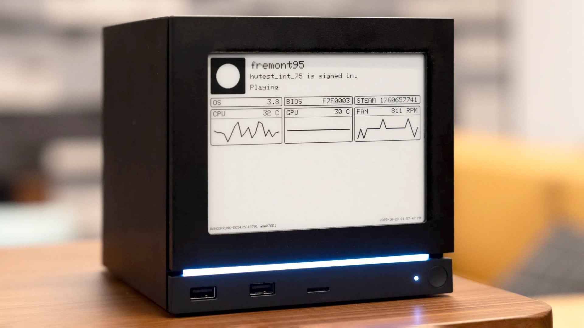 Valve releases Steam Machine e-ink faceplate CAD files and firmware