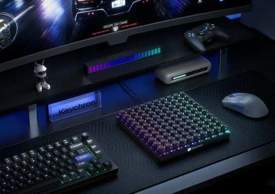 Keychron Creates Giant 100-Key Macro Pad, with Mechanical Switches and 8K Polling