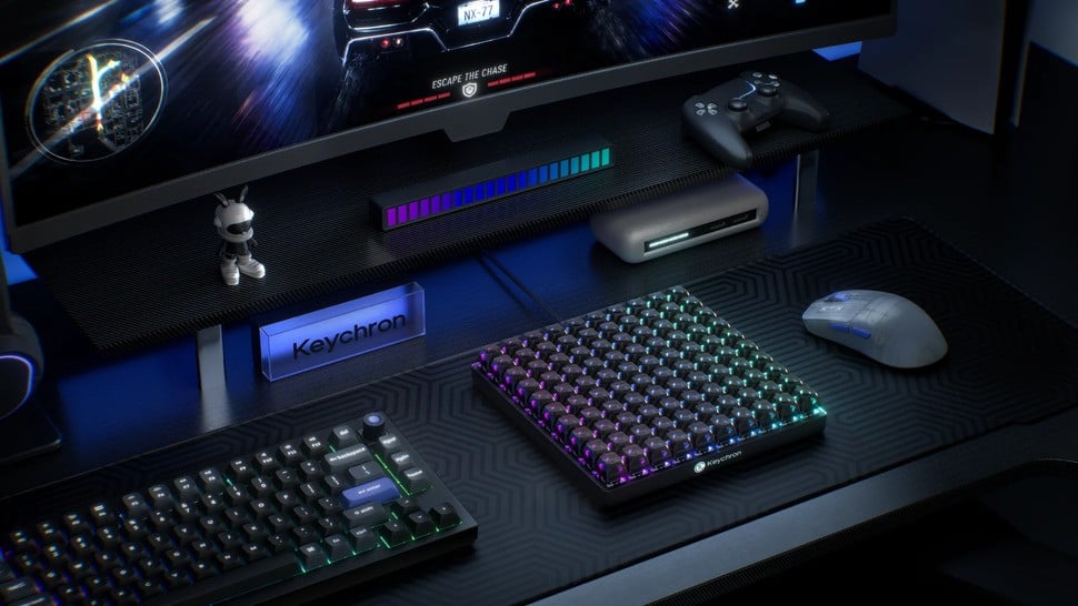 Keychron C100 giant custom macro pad keyboard