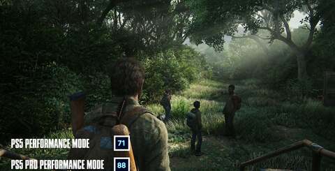 By switching to the legacy performance mode and running under VRR, frame-rate differentials can be unearthed - and the Pro seems to run at a max 29 percent faster than the standard model. Some of the results here may be impacted by the CPU limitation.