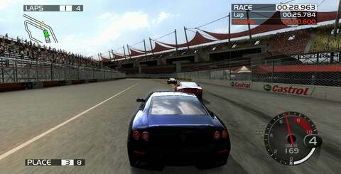 The improvements over Forza 2 (left) are many and varied, but the most immediately dramatic concerns the lighting model.