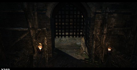 While the vast majority of the artwork and effects are identical, we do see a few subtle differences in some places. Texture detail is pared back slightly in some scenes on the PS3 (top) while LOD (level of detail) streaming is a tad faster on the 360.