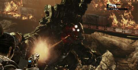 Lighting and effects work in Gears of War 3 is a massive improvement over previous UE3 titles, as these in-game screenshots demonstrate.