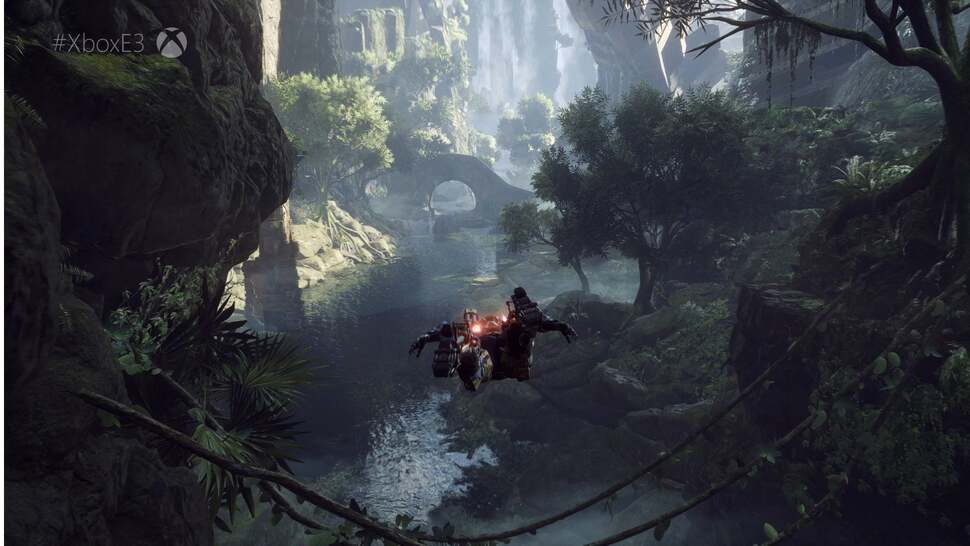 Draw distances impress; even moving at speed here, there's minimal evidence of LOD transitions, save for texture pop-in on the ground