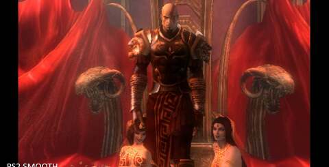 Resolution limitations in the PS2 prevented God of War's art from realising its full potential on-screen. The improvements in the God of War Collection can be dramatic.