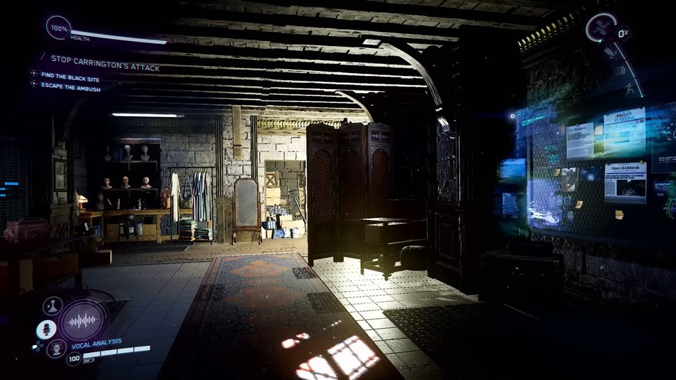 With the flash effect breaking the game's TAA momentarily, we can do a pixel count on its edges. However, other elements in the scene seem lower-res than the 1440p count we come up with, suggesting a lower base resolution being scaled to 1440p.