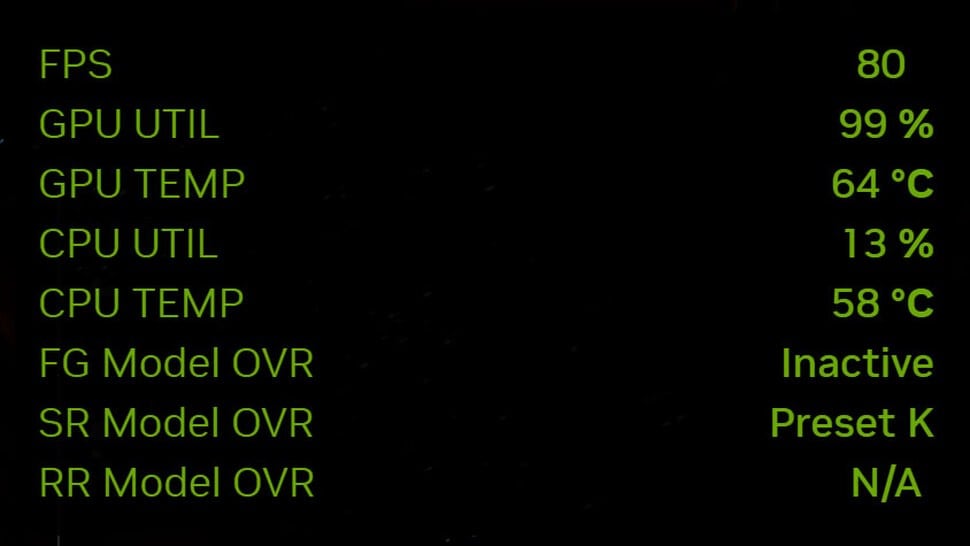 Nvidia overlay example
