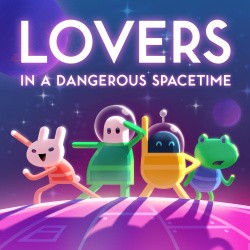 Lovers in a Dangerous Spacetime Cover