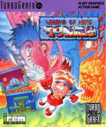 Legend of Hero Tonma Cover