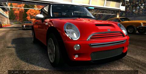 The highest level-of-detail (LOD) models are found in photo mode. Here, as in all the comparison shots in this feature, Forza 2 is on the left, while its sequel is to the right.