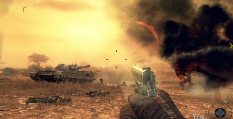 The PC version of Black Ops 2 running at 1080p, with TXAA running over the top for a cinematic look. It's replete with graphical options, including smoother shadows, higher grade depth of field, plus superior texturing to the console versions.