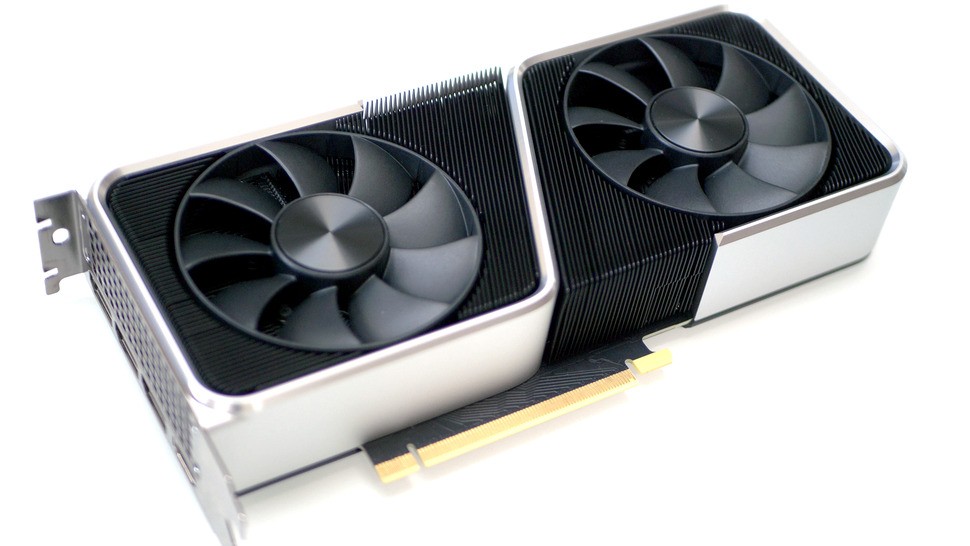 Looks familiar? RTX 3060 Ti is based on the same silicon as the RTX 3070 and gets the same Founders Edition design - just with a silver sheen
